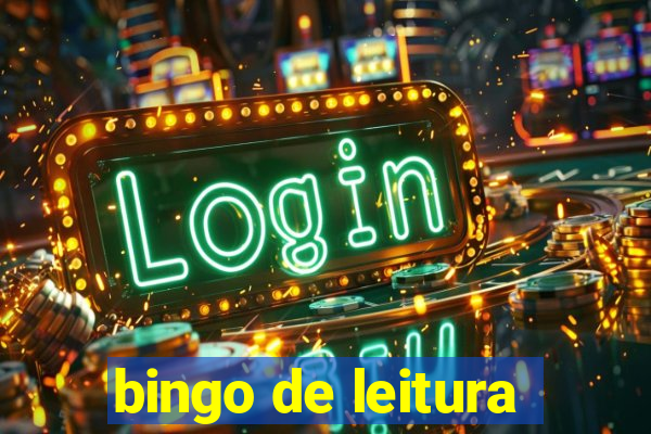 bingo de leitura